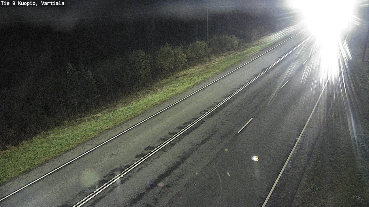 Weather Camera Image Road 9 Kuopio, Vartiala, Kuopio, Pohjois-Savo