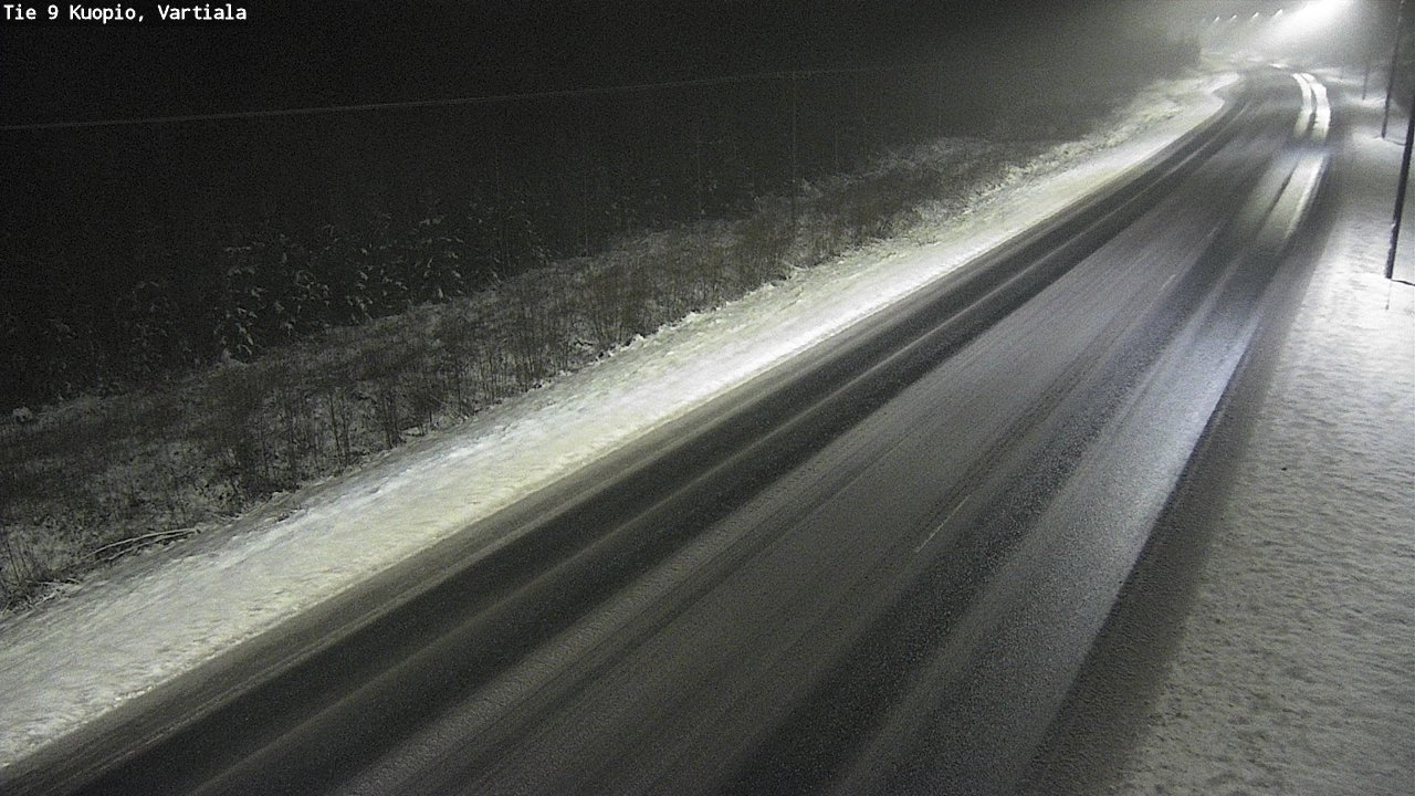 Weather Camera Image Road 9 Kuopio, Vartiala, Kuopio, Pohjois-Savo