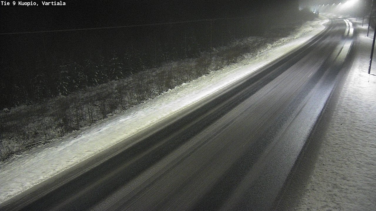 Weather Camera Image Road 9 Kuopio, Vartiala, Kuopio, Pohjois-Savo