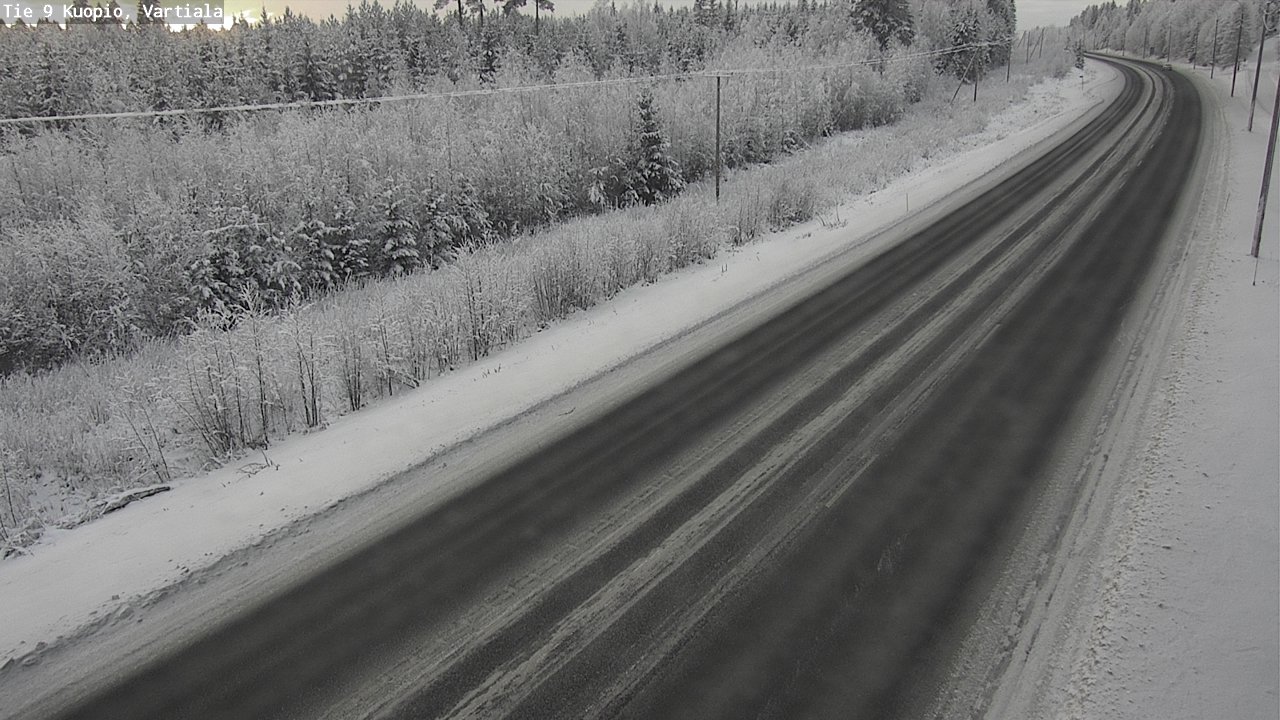 Kelikamerat Kuva Tie 9 Kuopio, Vartiala, Kuopio, Pohjois-Savo