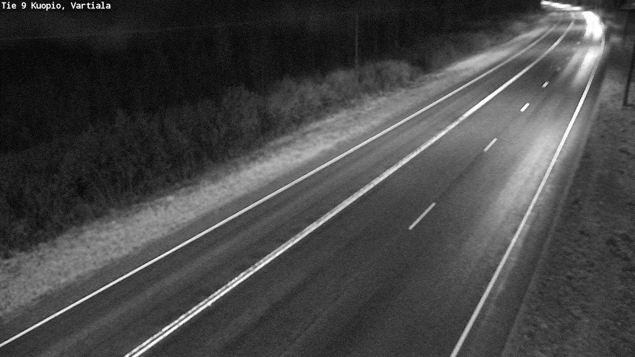 Weather Camera Image Road 9 Kuopio, Vartiala, Kuopio, Pohjois-Savo