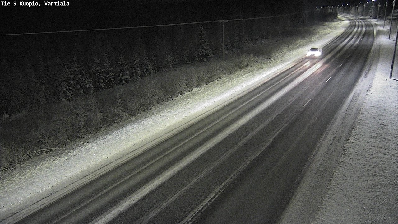 Kelikamerat Kuva Tie 9 Kuopio, Vartiala, Kuopio, Pohjois-Savo