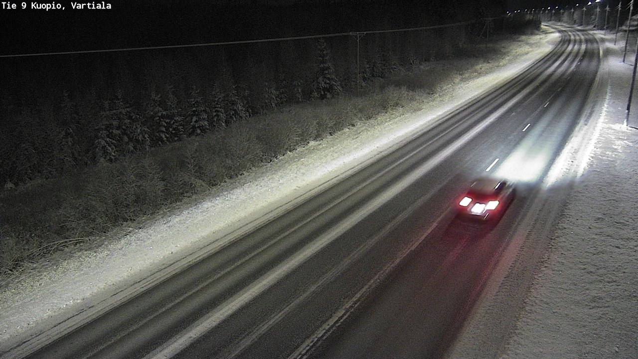 Kelikamerat Kuva Tie 9 Kuopio, Vartiala, Kuopio, Pohjois-Savo