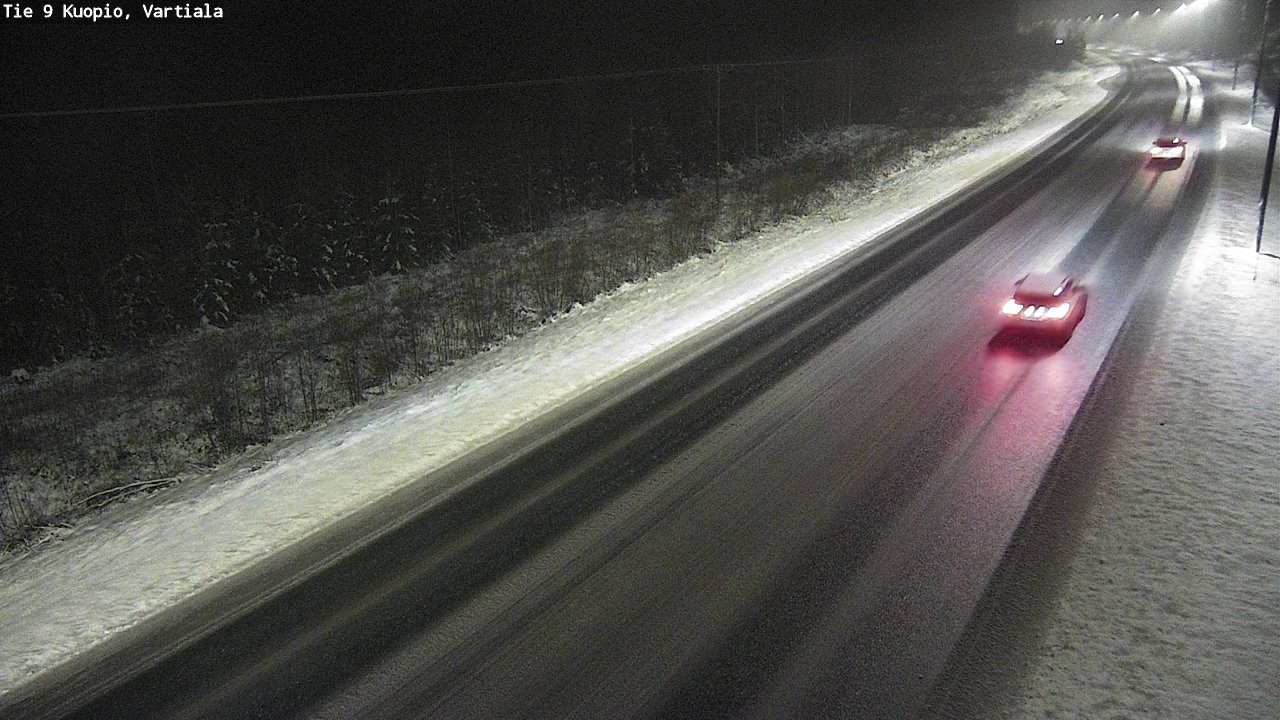 Weather Camera Image Road 9 Kuopio, Vartiala, Kuopio, Pohjois-Savo
