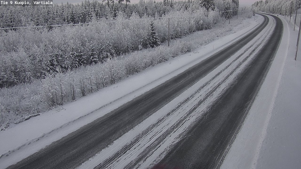 Kelikamerat Kuva Tie 9 Kuopio, Vartiala, Kuopio, Pohjois-Savo