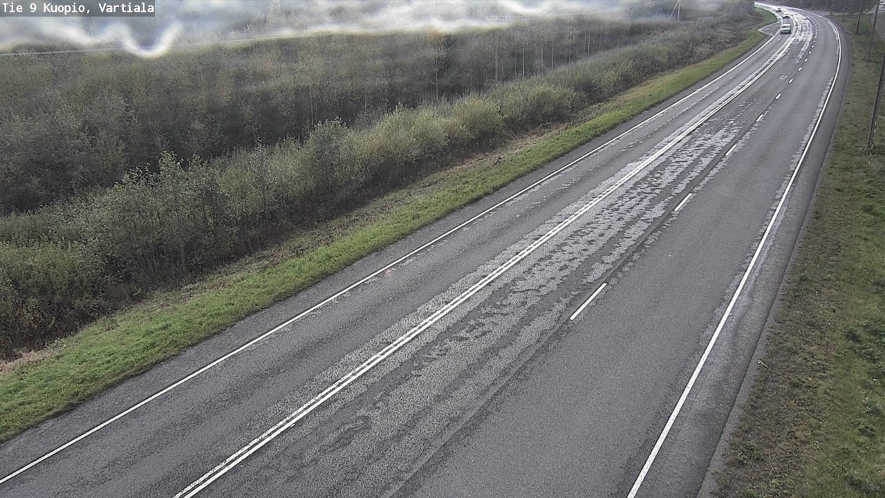 Weather Camera Image Road 9 Kuopio, Vartiala, Kuopio, Pohjois-Savo
