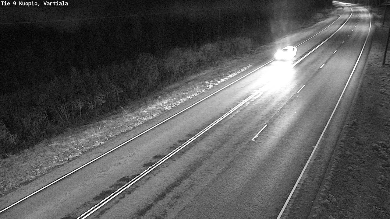 Weather Camera Image Road 9 Kuopio, Vartiala, Kuopio, Pohjois-Savo