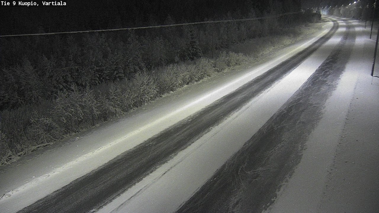 Kelikamerat Kuva Tie 9 Kuopio, Vartiala, Kuopio, Pohjois-Savo