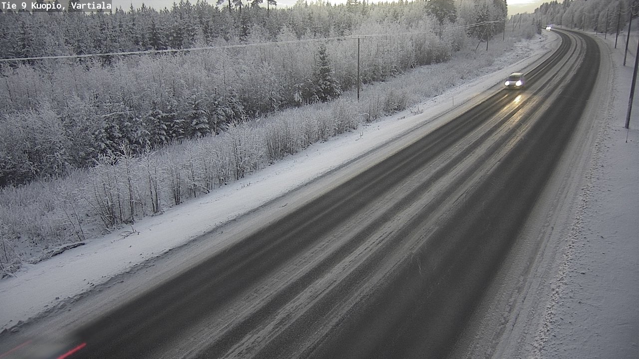 Kelikamerat Kuva Tie 9 Kuopio, Vartiala, Kuopio, Pohjois-Savo