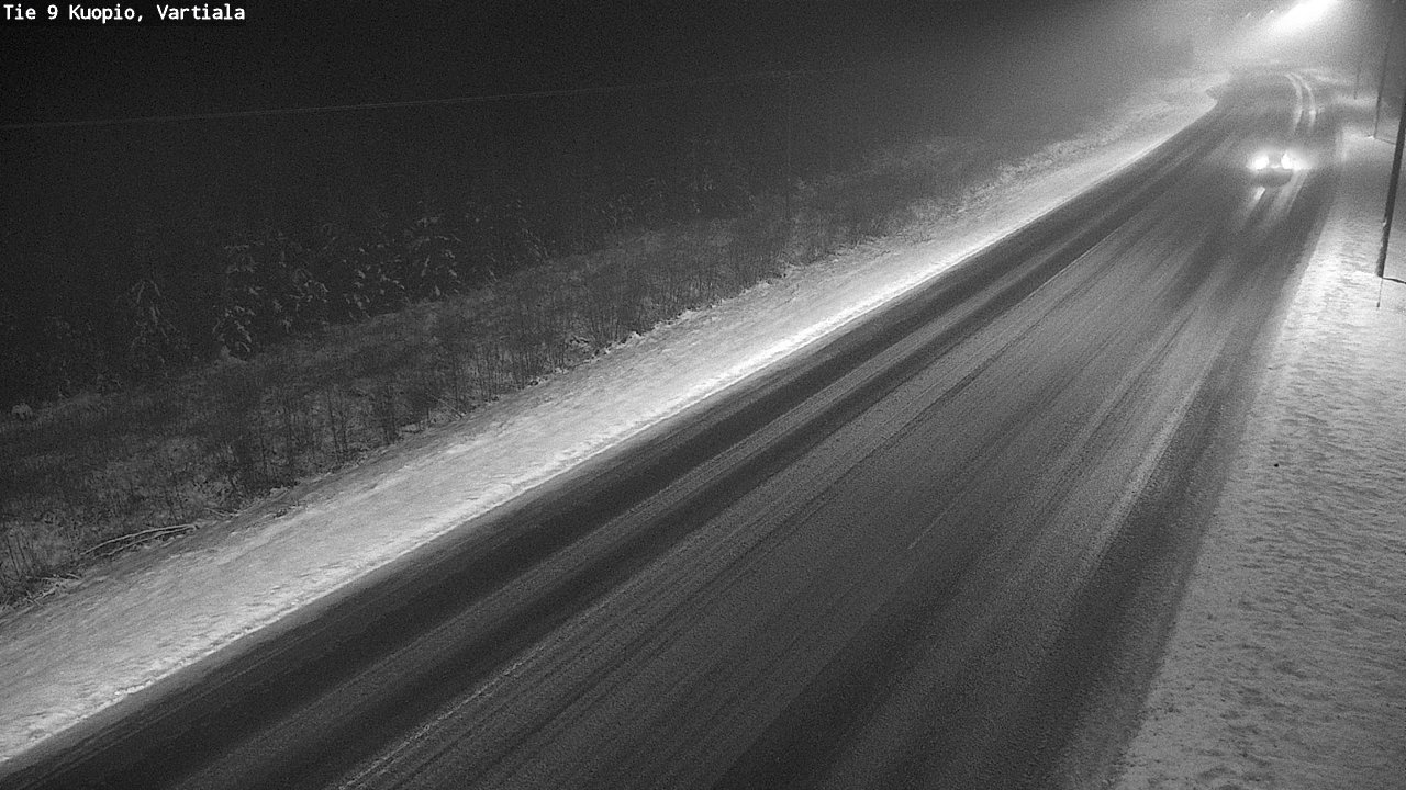 Weather Camera Image Road 9 Kuopio, Vartiala, Kuopio, Pohjois-Savo