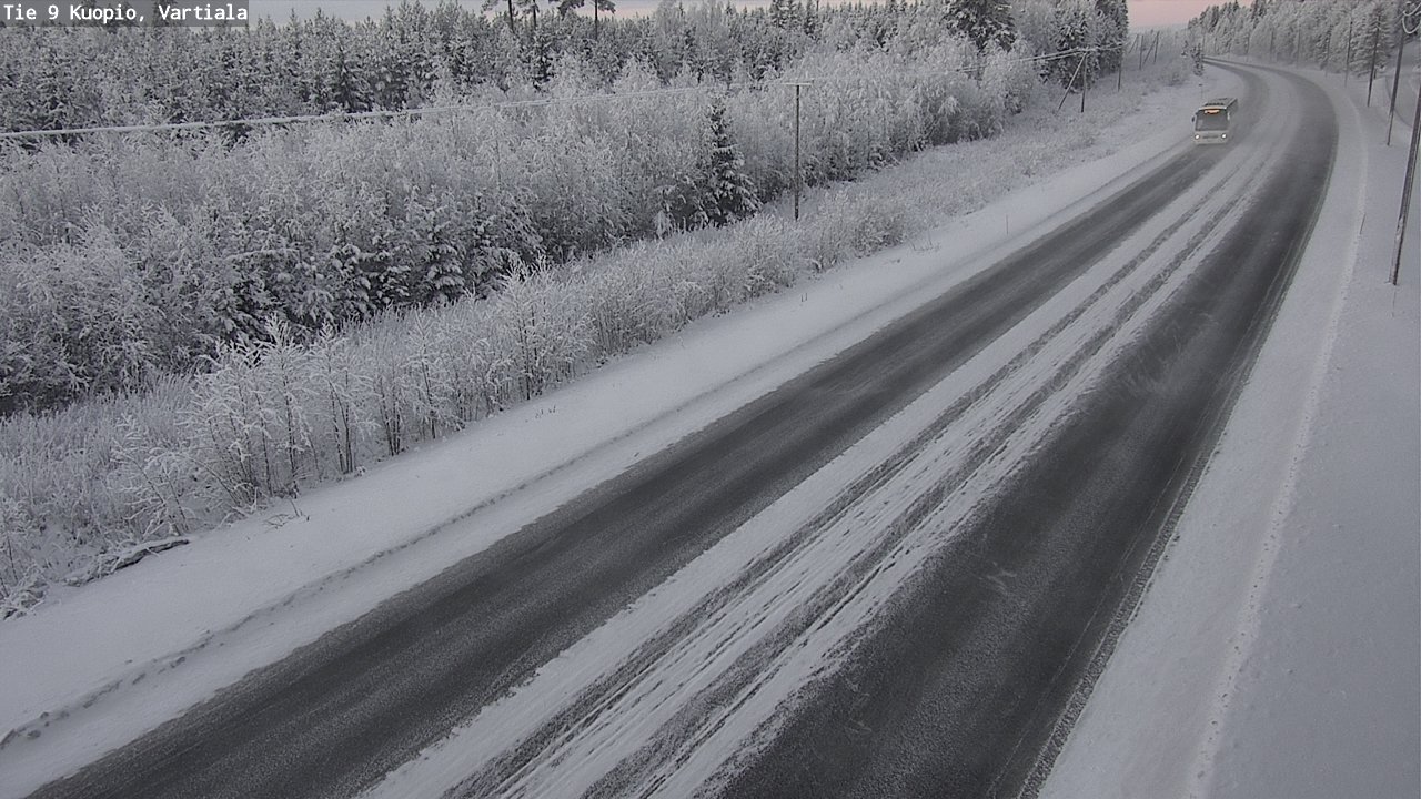 Kelikamerat Kuva Tie 9 Kuopio, Vartiala, Kuopio, Pohjois-Savo