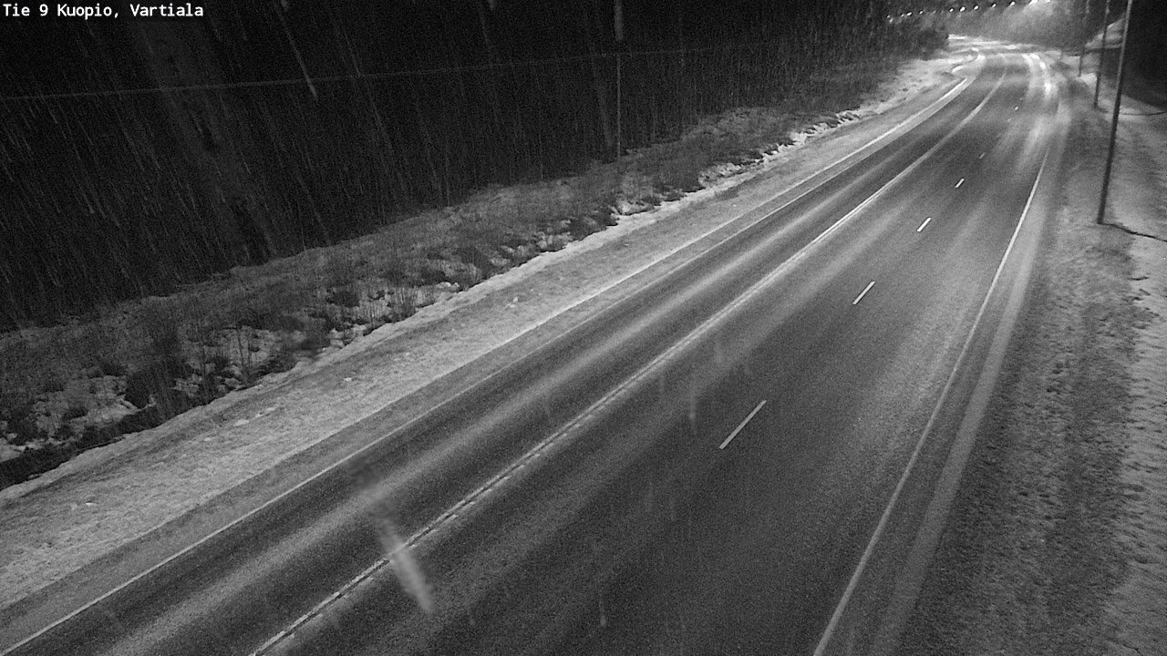 Kelikamerat Kuva Tie 9 Kuopio, Vartiala, Kuopio, Pohjois-Savo