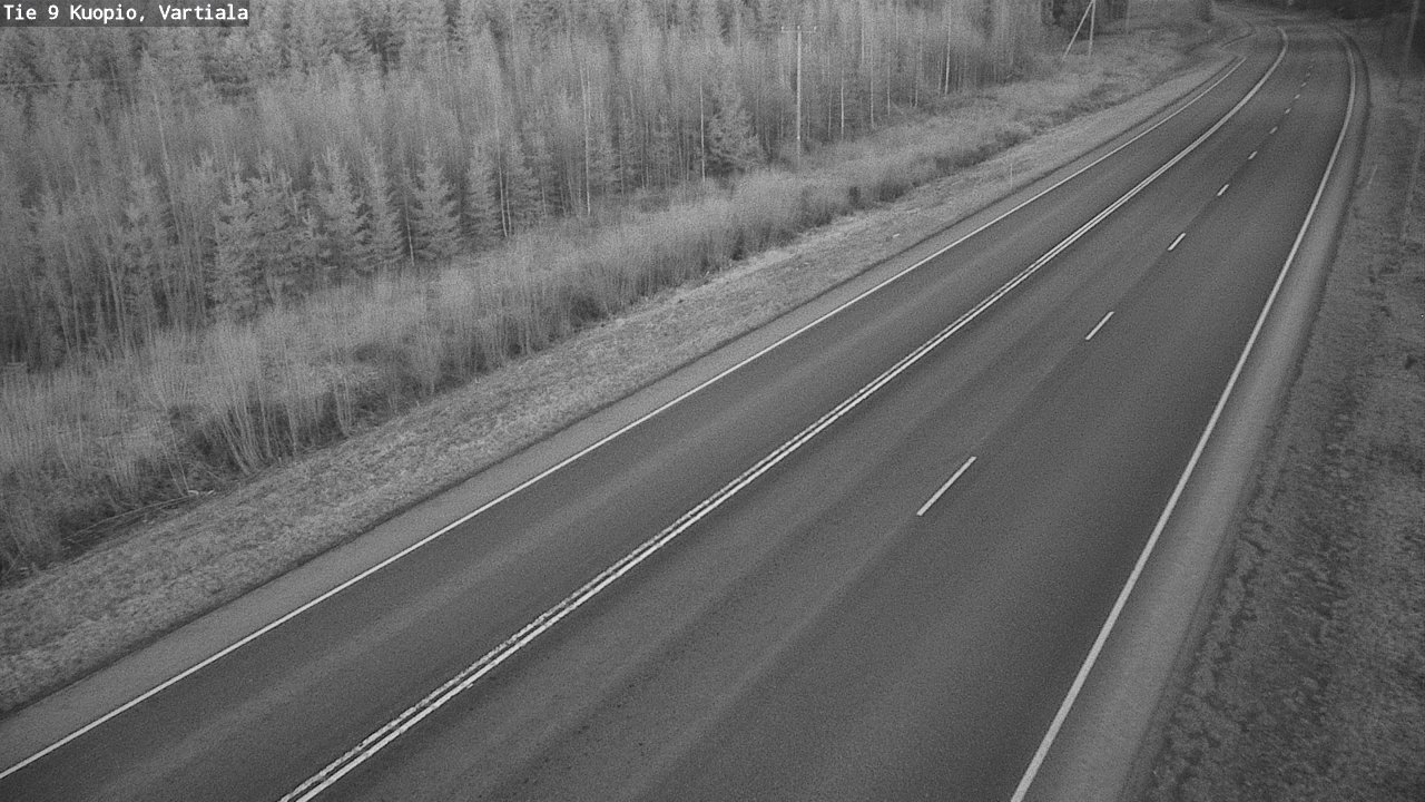 Kelikamerat Kuva Tie 9 Kuopio, Vartiala, Kuopio, Pohjois-Savo