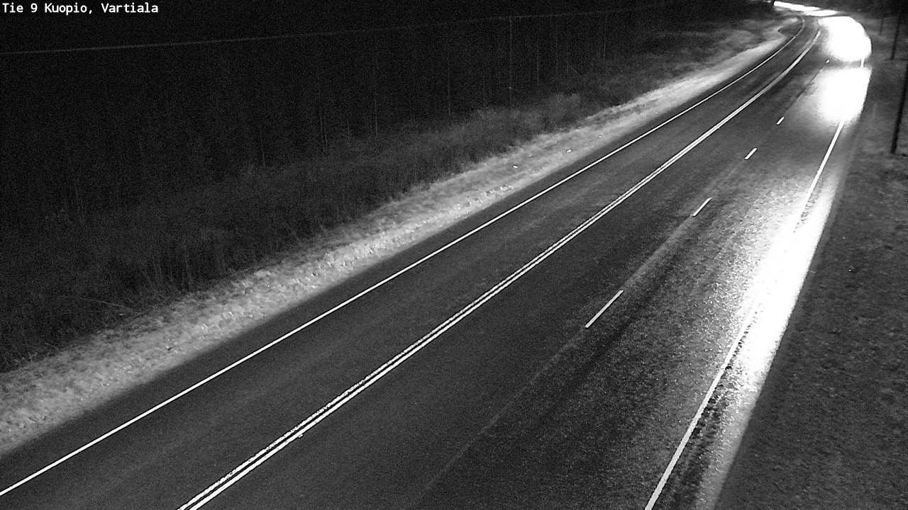 Weather Camera Image Road 9 Kuopio, Vartiala, Kuopio, Pohjois-Savo