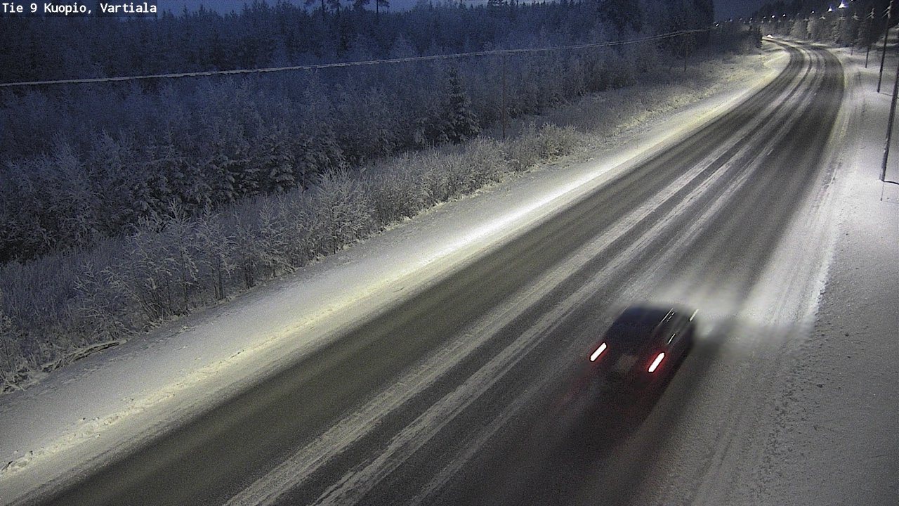 Kelikamerat Kuva Tie 9 Kuopio, Vartiala, Kuopio, Pohjois-Savo
