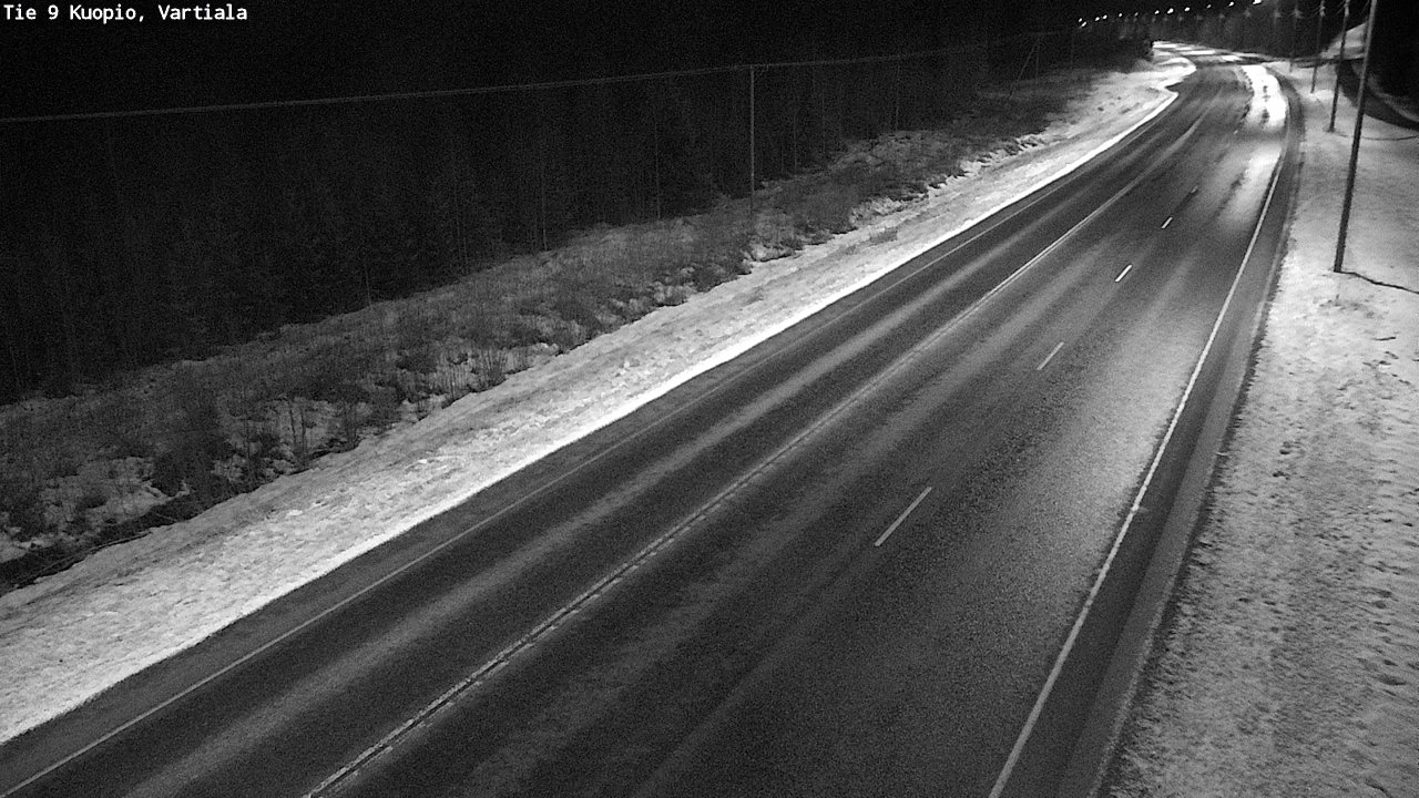 Kelikamerat Kuva Tie 9 Kuopio, Vartiala, Kuopio, Pohjois-Savo