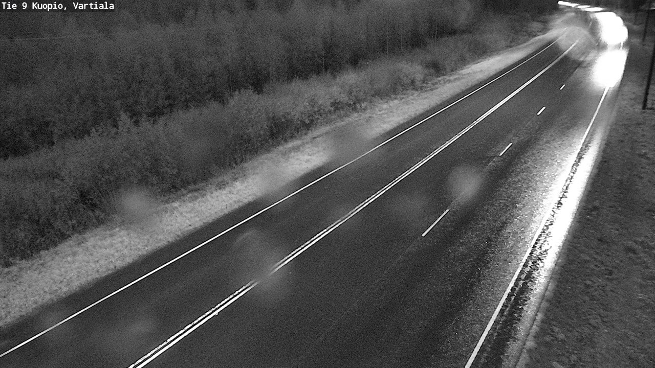 Weather Camera Image Road 9 Kuopio, Vartiala, Kuopio, Pohjois-Savo