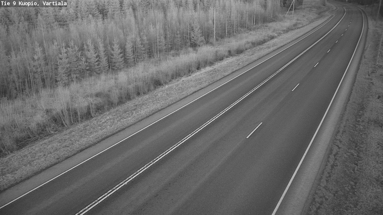 Kelikamerat Kuva Tie 9 Kuopio, Vartiala, Kuopio, Pohjois-Savo