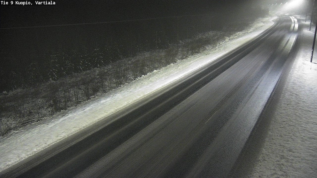 Weather Camera Image Road 9 Kuopio, Vartiala, Kuopio, Pohjois-Savo