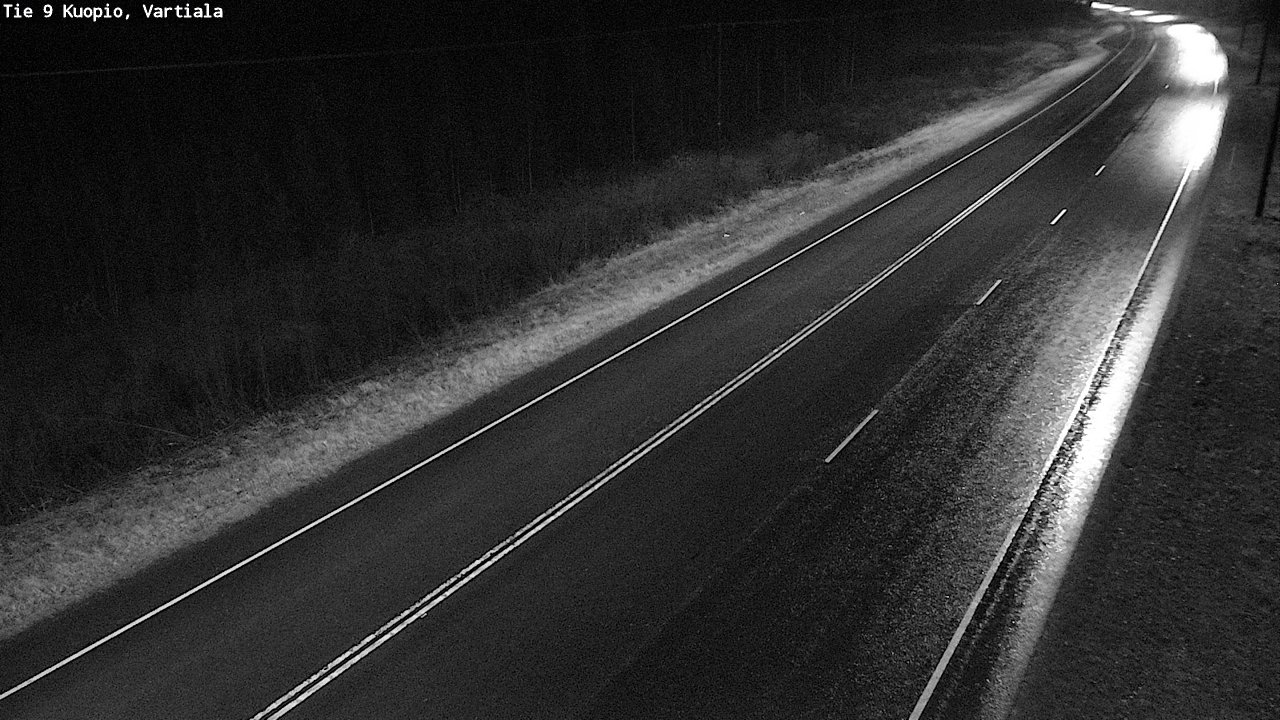 Weather Camera Image Road 9 Kuopio, Vartiala, Kuopio, Pohjois-Savo