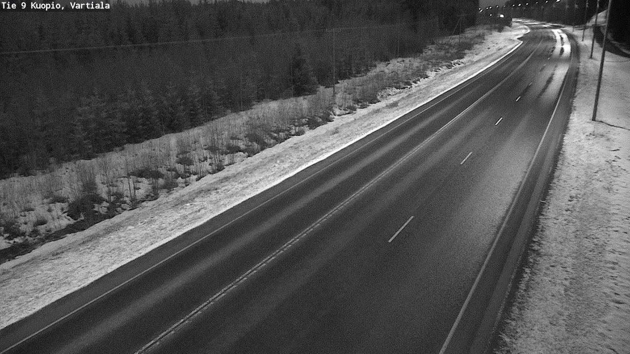 Kelikamerat Kuva Tie 9 Kuopio, Vartiala, Kuopio, Pohjois-Savo