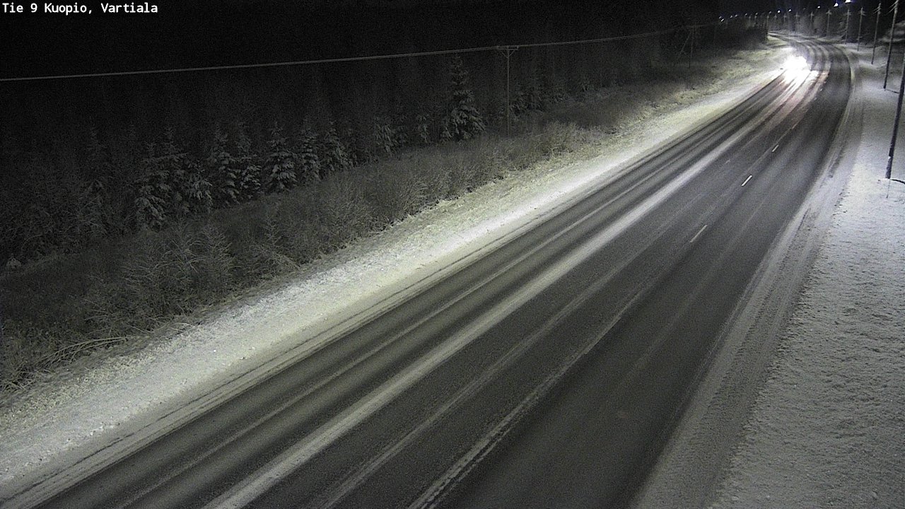 Kelikamerat Kuva Tie 9 Kuopio, Vartiala, Kuopio, Pohjois-Savo