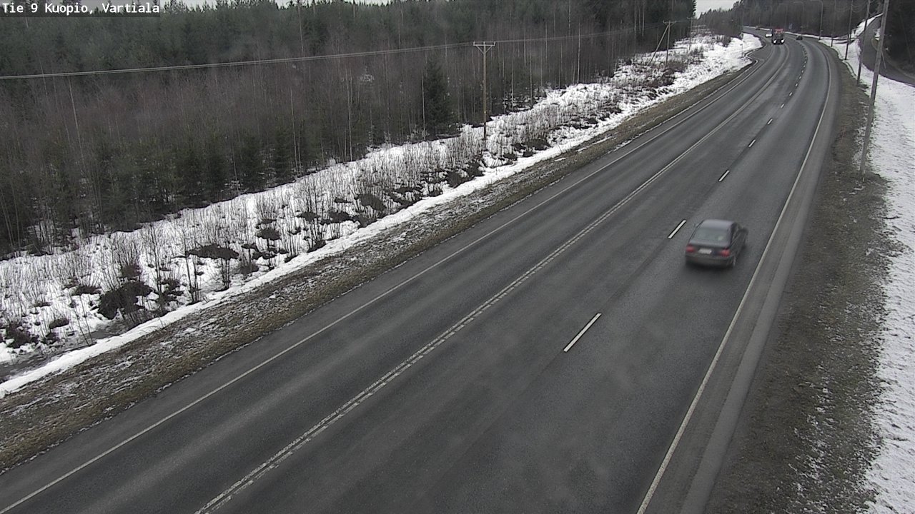 Kelikamerat Kuva Tie 9 Kuopio, Vartiala, Kuopio, Pohjois-Savo