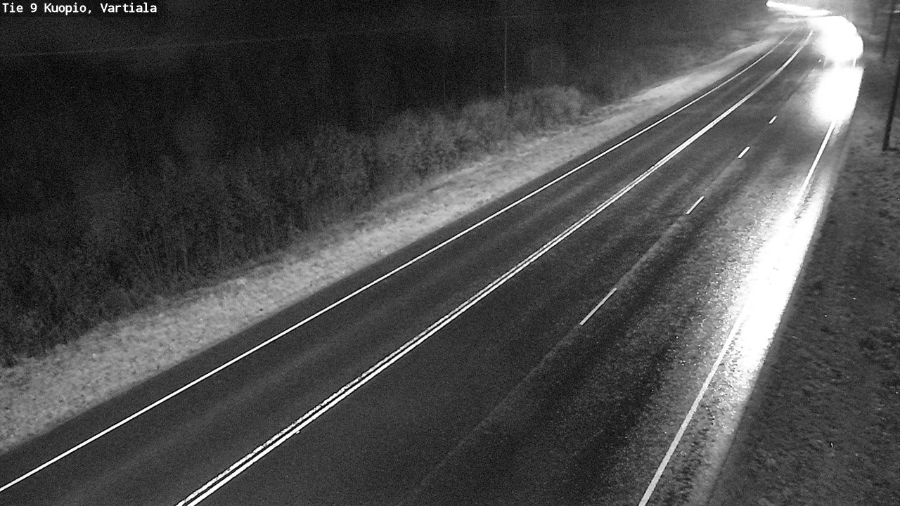 Weather Camera Image Road 9 Kuopio, Vartiala, Kuopio, Pohjois-Savo