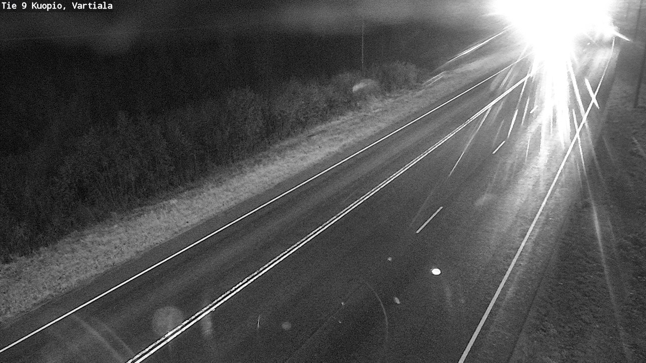 Weather Camera Image Road 9 Kuopio, Vartiala, Kuopio, Pohjois-Savo