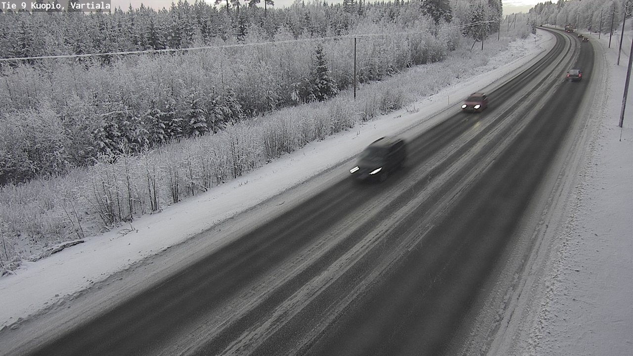 Kelikamerat Kuva Tie 9 Kuopio, Vartiala, Kuopio, Pohjois-Savo