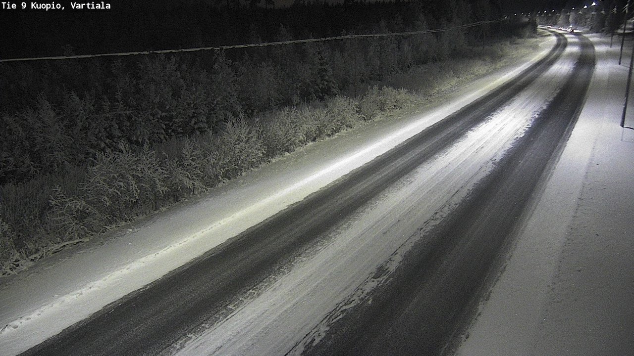 Kelikamerat Kuva Tie 9 Kuopio, Vartiala, Kuopio, Pohjois-Savo