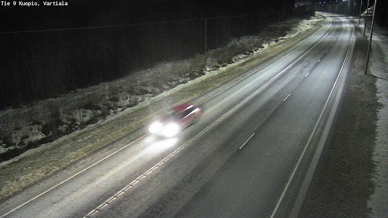 Kelikamerat Kuva Tie 9 Kuopio, Vartiala, Kuopio, Pohjois-Savo