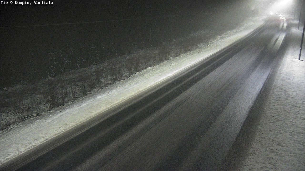 Weather Camera Image Road 9 Kuopio, Vartiala, Kuopio, Pohjois-Savo