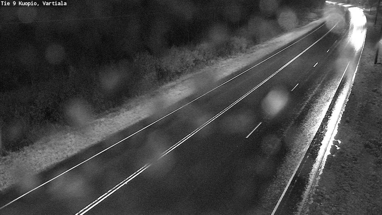 Weather Camera Image Road 9 Kuopio, Vartiala, Kuopio, Pohjois-Savo