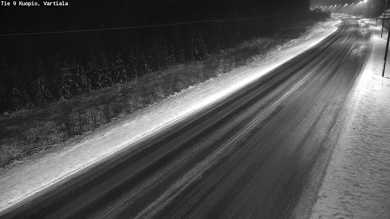 Weather Camera Image Road 9 Kuopio, Vartiala, Kuopio, Pohjois-Savo