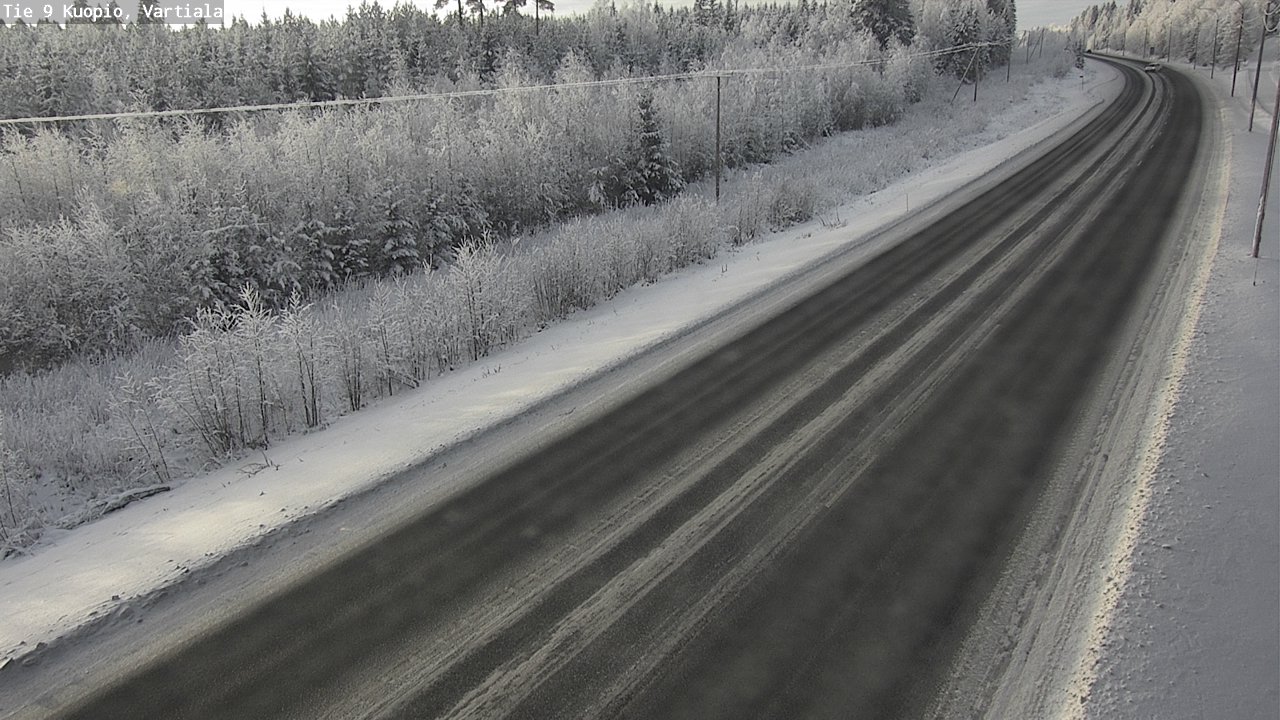 Kelikamerat Kuva Tie 9 Kuopio, Vartiala, Kuopio, Pohjois-Savo