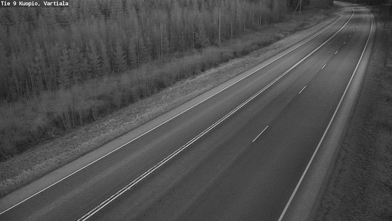 Kelikamerat Kuva Tie 9 Kuopio, Vartiala, Kuopio, Pohjois-Savo