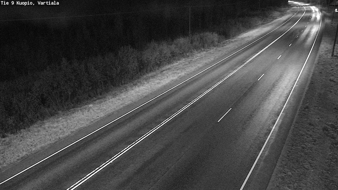 Weather Camera Image Road 9 Kuopio, Vartiala, Kuopio, Pohjois-Savo