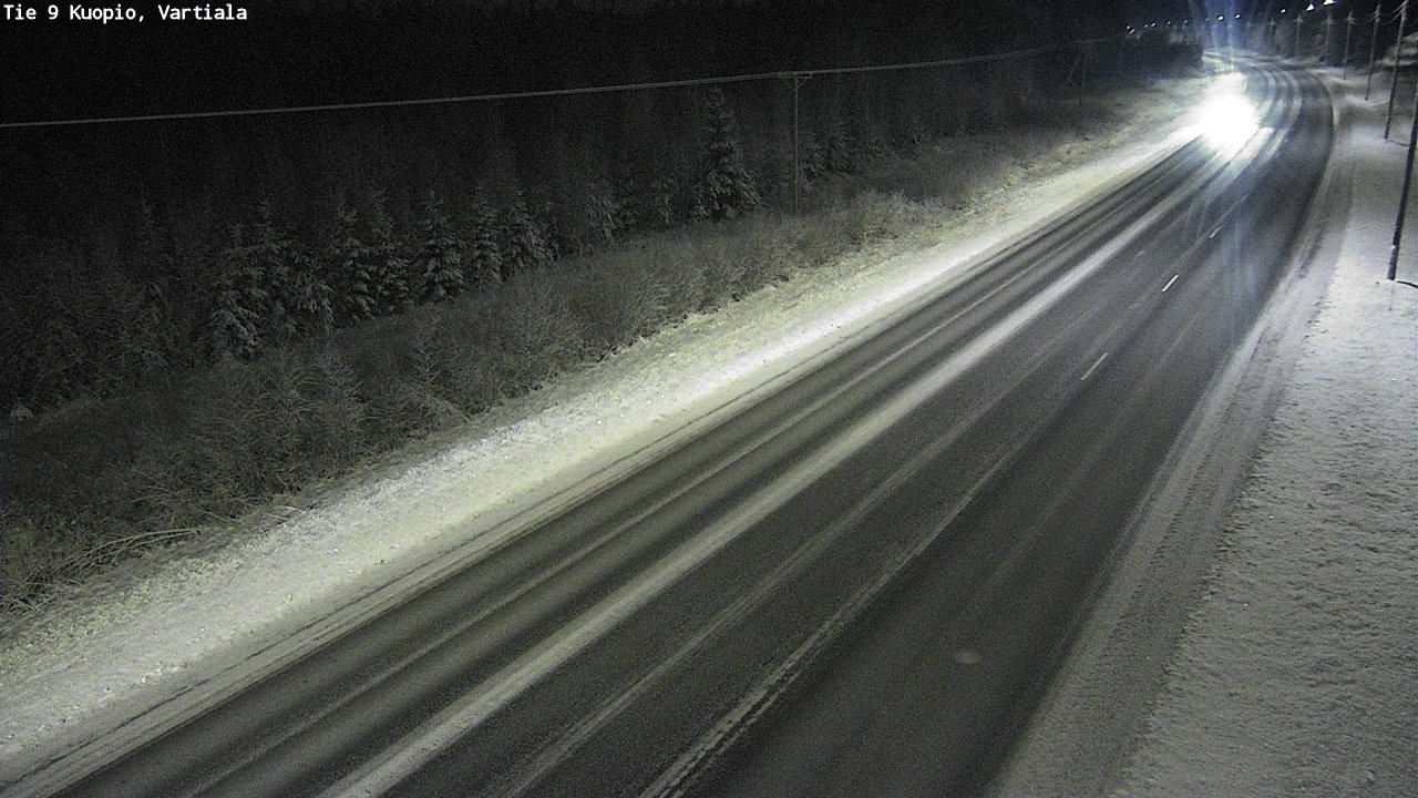 Kelikamerat Kuva Tie 9 Kuopio, Vartiala, Kuopio, Pohjois-Savo