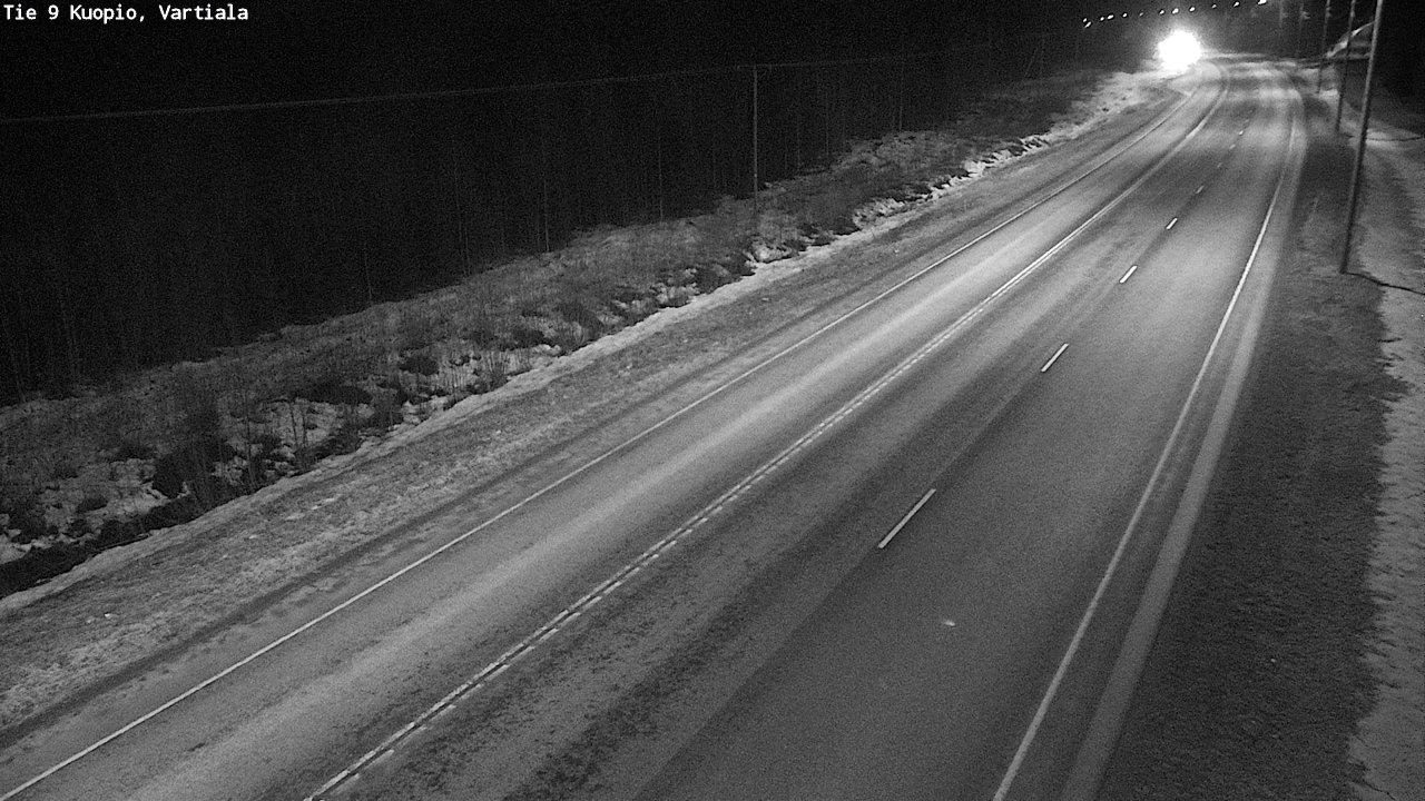 Kelikamerat Kuva Tie 9 Kuopio, Vartiala, Kuopio, Pohjois-Savo