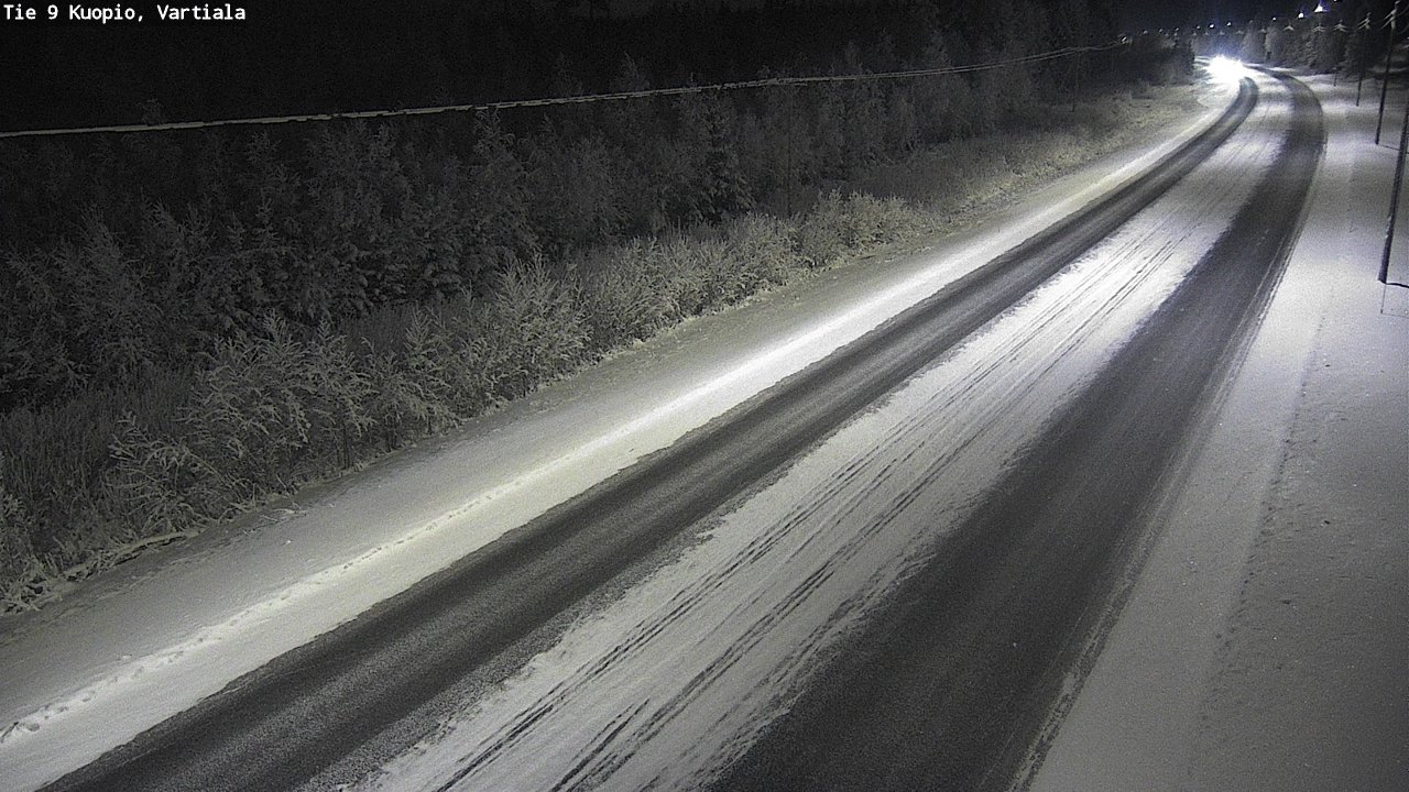 Kelikamerat Kuva Tie 9 Kuopio, Vartiala, Kuopio, Pohjois-Savo