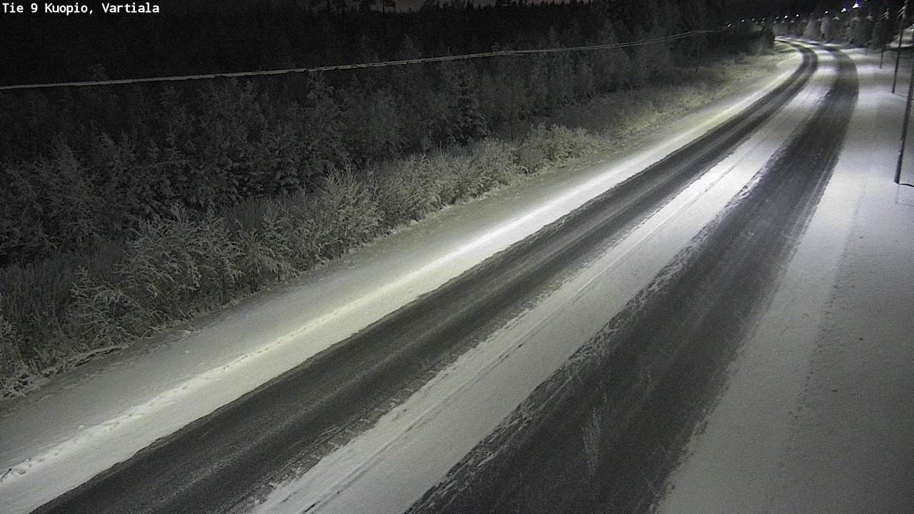 Kelikamerat Kuva Tie 9 Kuopio, Vartiala, Kuopio, Pohjois-Savo