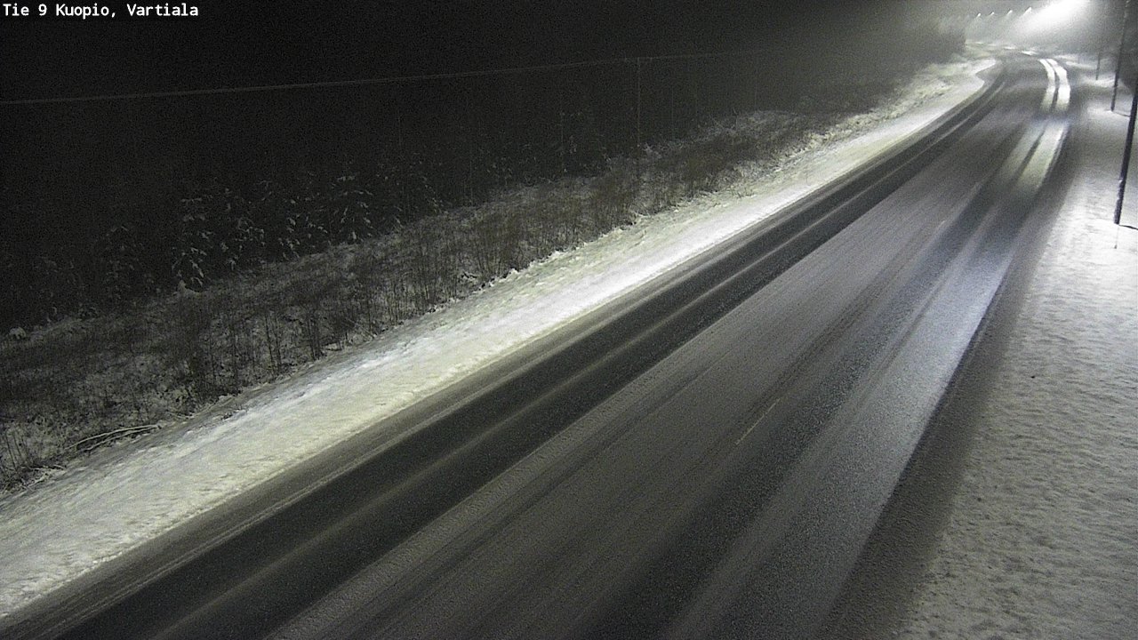 Weather Camera Image Road 9 Kuopio, Vartiala, Kuopio, Pohjois-Savo
