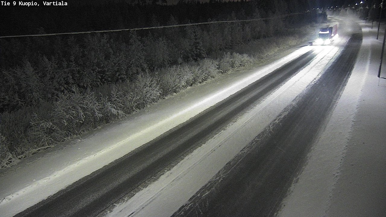 Kelikamerat Kuva Tie 9 Kuopio, Vartiala, Kuopio, Pohjois-Savo