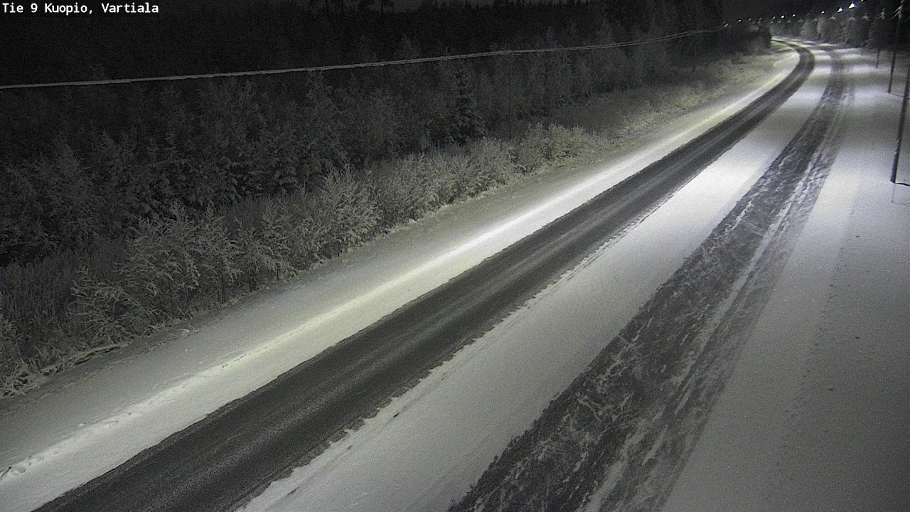 Kelikamerat Kuva Tie 9 Kuopio, Vartiala, Kuopio, Pohjois-Savo