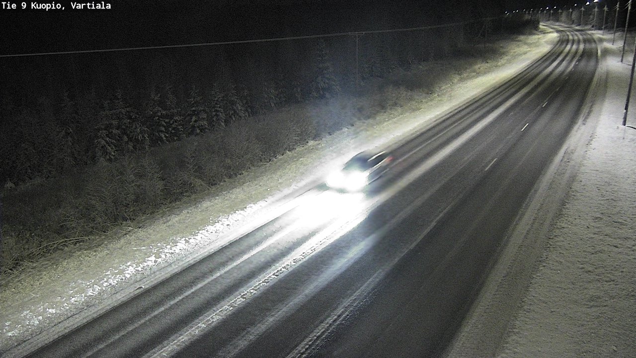 Kelikamerat Kuva Tie 9 Kuopio, Vartiala, Kuopio, Pohjois-Savo