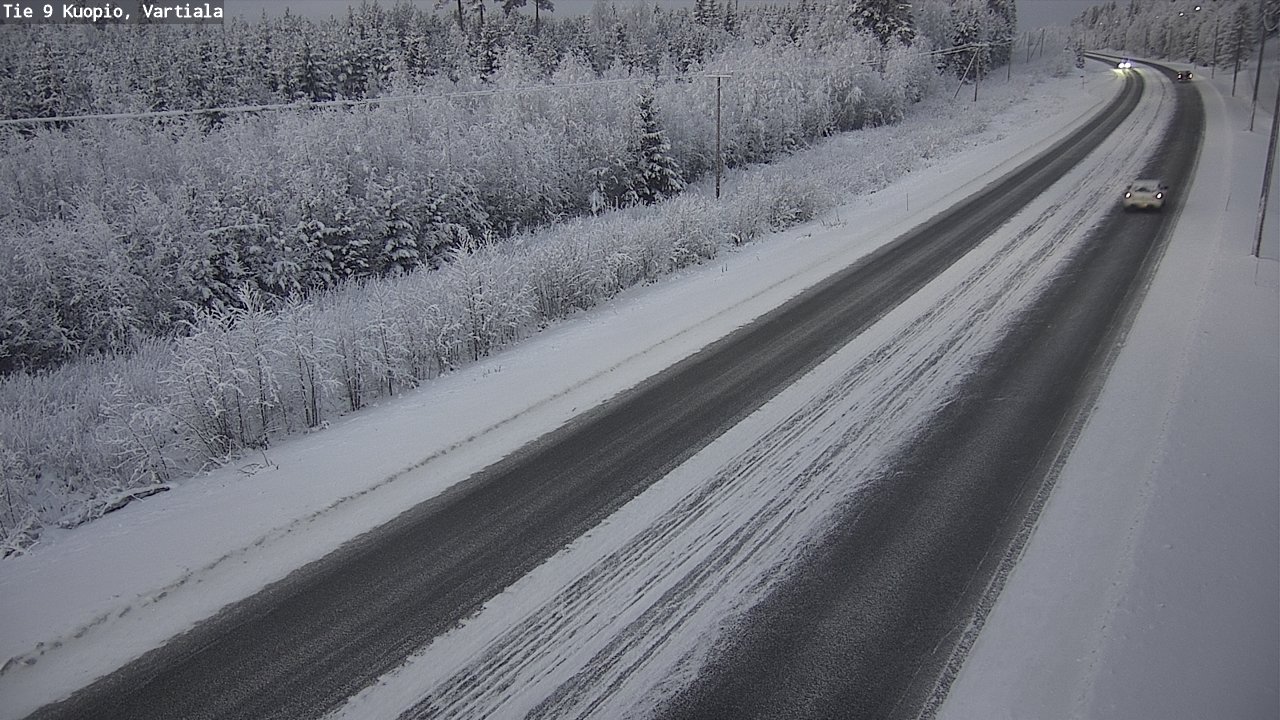 Kelikamerat Kuva Tie 9 Kuopio, Vartiala, Kuopio, Pohjois-Savo