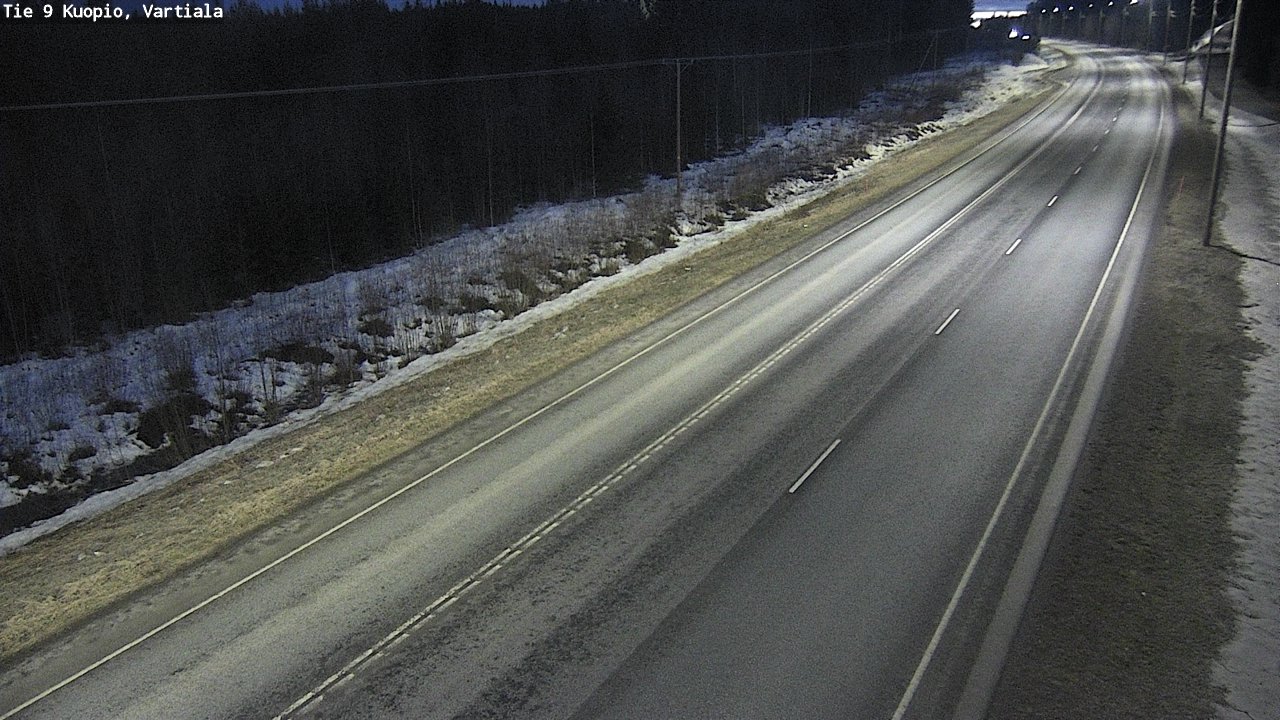 Kelikamerat Kuva Tie 9 Kuopio, Vartiala, Kuopio, Pohjois-Savo