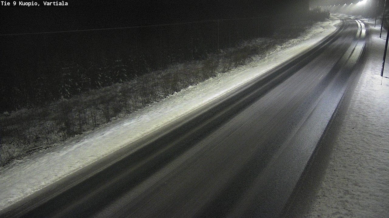 Weather Camera Image Road 9 Kuopio, Vartiala, Kuopio, Pohjois-Savo