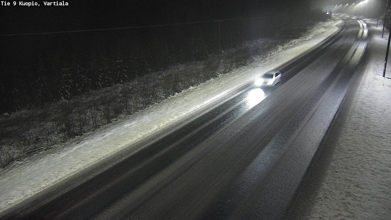 Weather Camera Image Road 9 Kuopio, Vartiala, Kuopio, Pohjois-Savo
